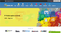 Desktop Screenshot of genuinelikes.com