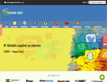 Tablet Screenshot of genuinelikes.com